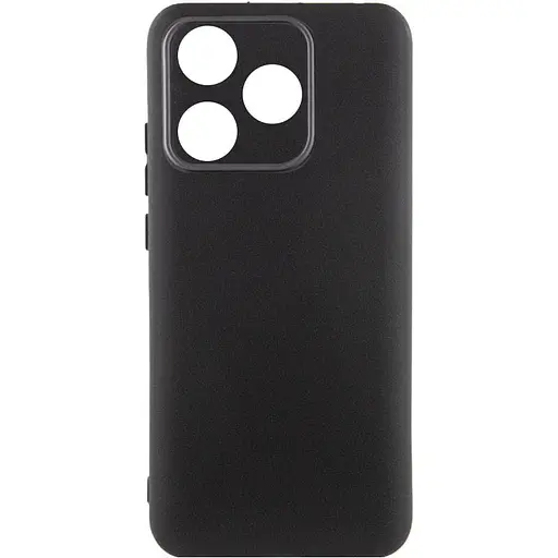 Чехол Silicone Cover Lakshmi Full Camera (AAA) для TECNO Spark 10 Черный/Black