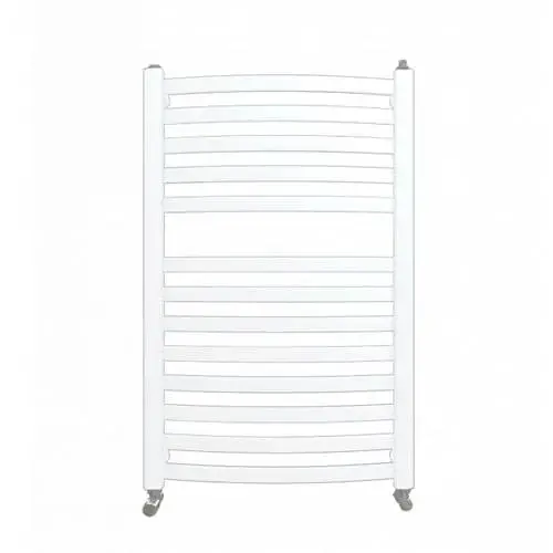 Рушникосушка водяна Heizung Київ WK 12/55 вигнута 1240х550 мм Білий 30412 - фото 1