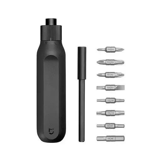 Викрутка з тріскачкою та набором біт Xiaomi MiJia Ratchet Screwdriver 16 in 1 (MJJLLSD002QW) Black [48477]