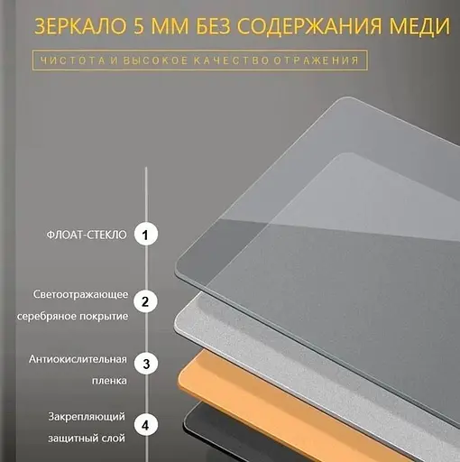 Дзеркало Dusel DE-M3021 75x100, Білий - фото 5