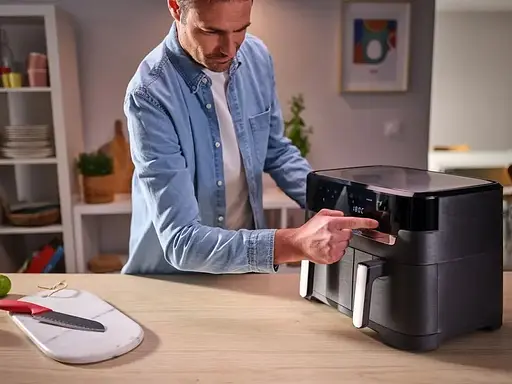 Мультипіч Tefal Dual Easy Fry & Grill Air Fryer EY905B10 - фото 6