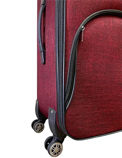 Валіза тканинна (Impertex) Велика(L) Водонепроникна на 4 Подвійних Колесах 120 л Розширенням TK010-L - фото 3