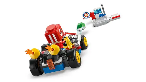 Уценка. Конструктор LEGO Super Mario Mario Kart - Standard Kart 174 детали (72032) - фото 7