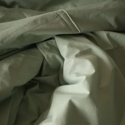 Комплект постельного белья Кретон 100% мятный хлопок Mint - двуспальный - фото 2