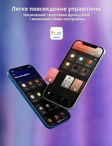 Розумні LED лампочки Philips Hue E14 White P45 470лм 40Вт 5.7W, ZigBee, Bluetooth, Apple HomeKit, 2 шт - фото 5