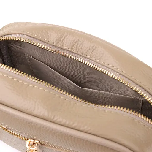 Жіноча сумка з натуральної шкіри Vintage 20х14х7 см 000315890 - фото 8