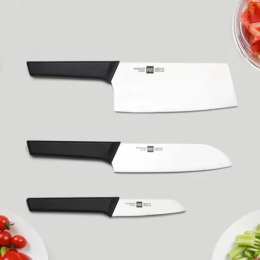 Набір кухонних ножів Xiaomi HuoHou 4 pcs HU0059 - фото 3