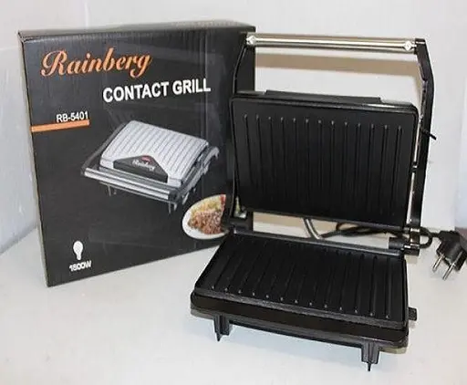 Електрогриль Rainberg RB-5401 1500 Вт Контактний барбекю гриль - фото 6