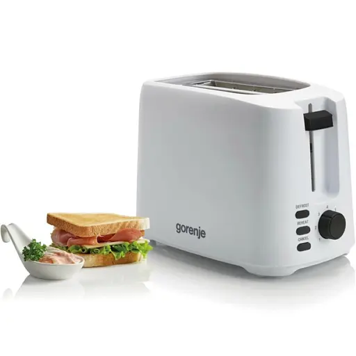 Тостер Gorenje 850 Вт функц. розморожування автовідключення пластик білий - фото 7