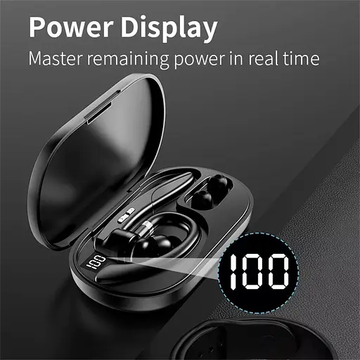 Бездротова Bluetooth гарнітура K29 з індикатором заряду, мікрофоном і шумозаглушенням (Бізнес Гарнітура) - фото 4