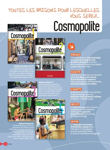 Cosmopolite 5 - Pack Livre de l'élève + Version numérique (C1-C2) - фото 2