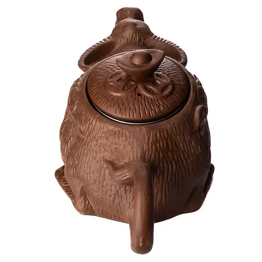 Ісинський чайник Буйвол багатства, 450 мл - Рудий - фото 5