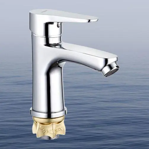 Змішувач одноважільний Troya PUD1-A045 для умивальника 30412 - фото 1