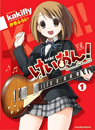 Манга KR Comics Кейон! Клуб Легкої Музики K-On! японською мовою 1 том M KRC KO 01 - фото 1