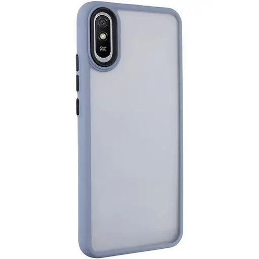 Чохол Epik TPU+PC Lyon Frosted для Xiaomi Redmi 9A Sierra Blue