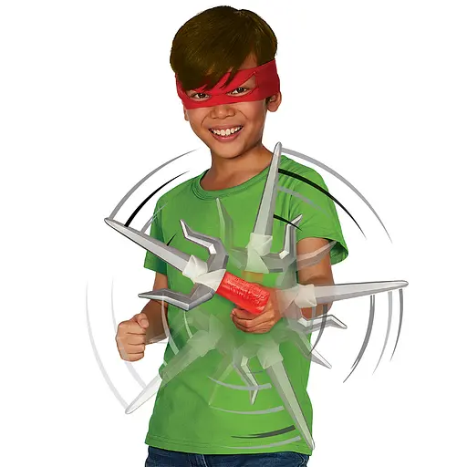 Набір іграшкової зброї TMNT Мovie III W3 Сай Рафаеля Обертальний удар (84269) - фото 4