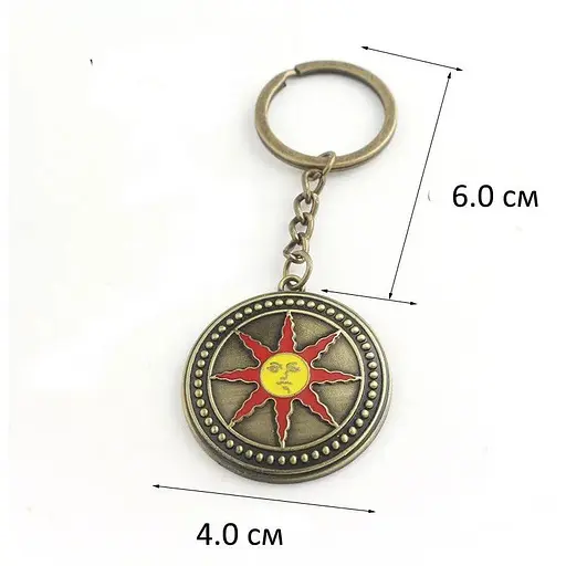 Брелок Dark Souls 3 Темные души 3 Эмблема Солнца Щит DS 21.02.702 - фото 4