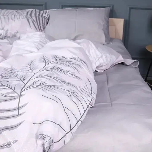 Пододеяло MirSon Silver Branch бязь 175х210 см (2200013007753) - фото 3