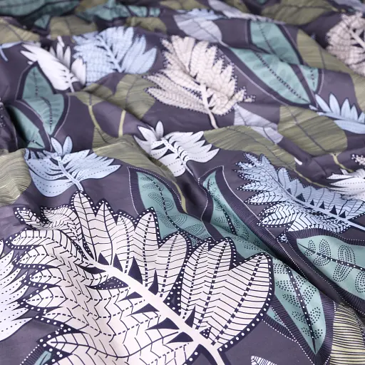 Пододеяльник MirSon Leaves сатин 175х210 см (2200012535288) - фото 5