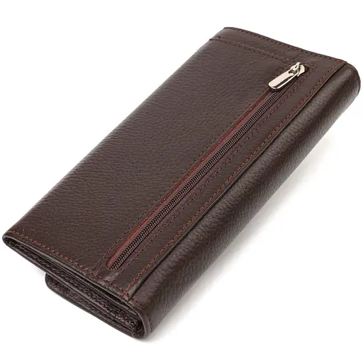 Женский кожаный кошелек Canpellini 18х8.7х2 см acs0025524 - фото 2