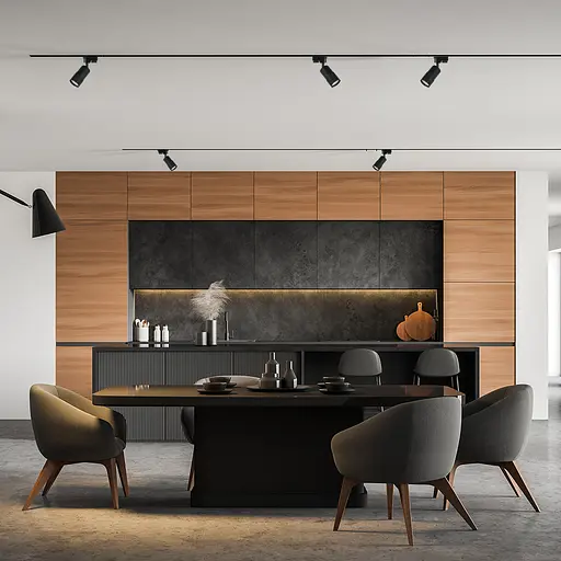 Трековый светильник Feron ML335 под лампу черный - фото 2