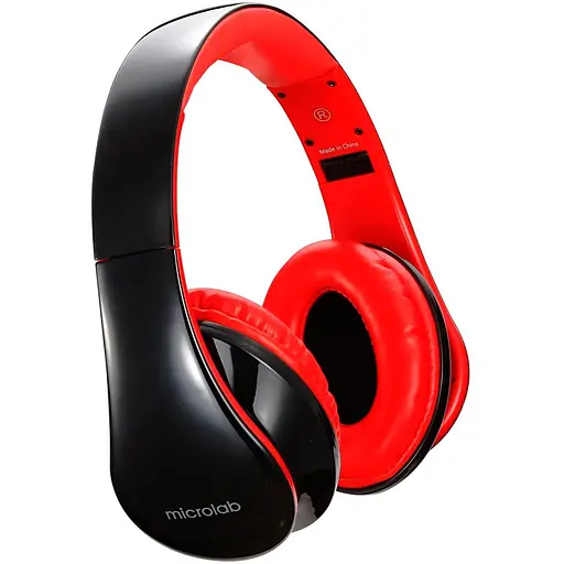 Гарнитура Microlab K360 3.5 мм Black-Red