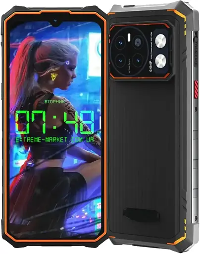 Смартфон Hotwav Cyber 13 8/128Gb Orange Global Version - фото 2