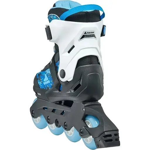 Ролики Rollerblade Microblade SL 33-36.5 Black/Blue (1012-86B0751540-NF02-33-36.5) - фото 3