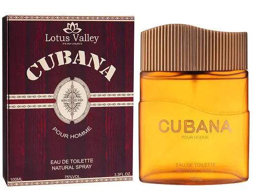 Туалетна вода для чоловіків Lotus Valley Cubana 100мл (MM32008) - фото 2