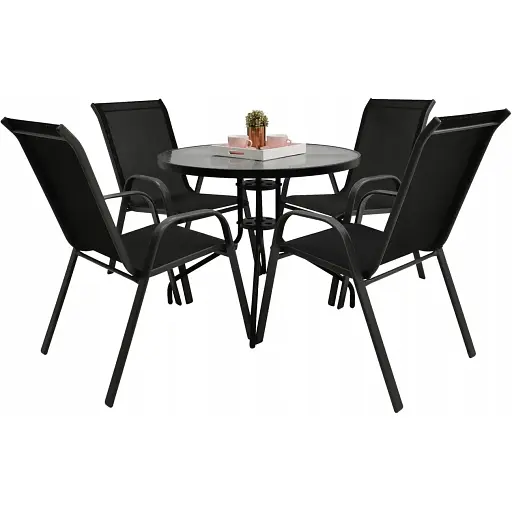 Комплект садовой мебели Garden Line Majorka-4 Black