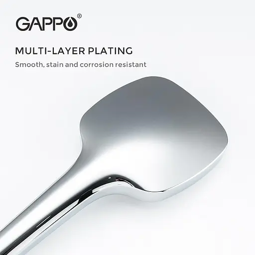 Ручной душ Gappo G001, 3-режим, белый/хром, Хром - фото 5