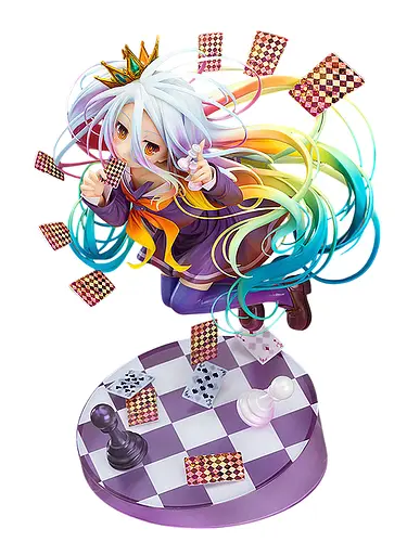 Коллекционная фигурка Нет игры, нет жизни Широ No game, no life Shiro 19 см CH NGNL S 19 - фото 6