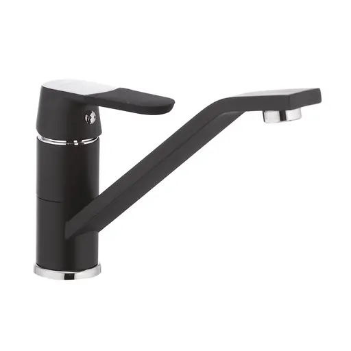 Змішувач для кухні Mixxus Premium TIGER 555 чорний (MI0569) - фото 1