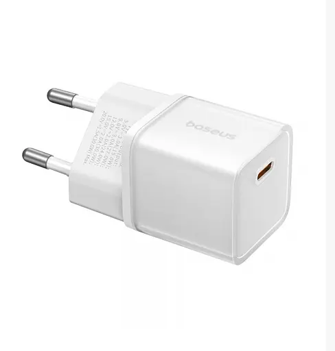 Сетевое зарядное устройство для Baseus GaN5S Fast Charger 1C 30 W EU P10162504213-00 Белый - фото 3