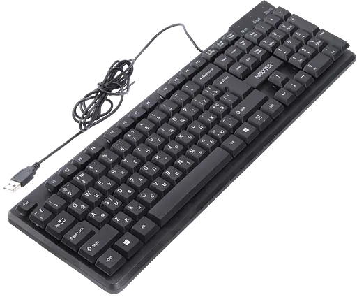Клавиатура Maxxter KBM-U01-UA Black - фото 2