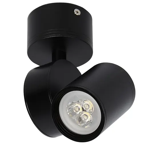 Светильник Brille потолочный LED накладной светодиодный поворотный LED-214/3x1W BK