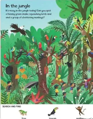 My First Search and Find: Wild Animals - фото 2