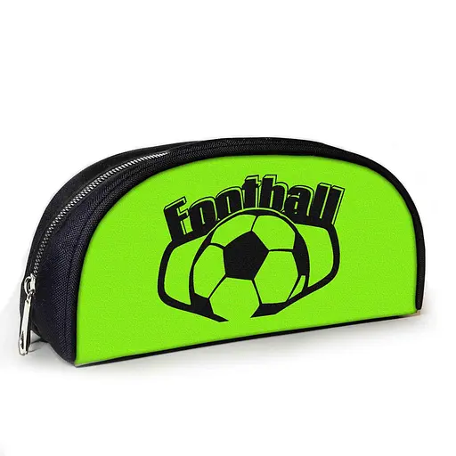 Пенал шкільний для футболіста з принтом Футбольний м'яч 23х10х8 см дитячий для хлопчика (3953)