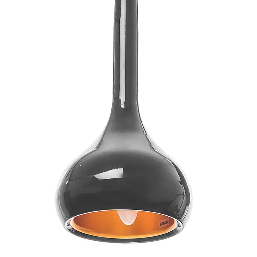 Люстра підвісна Brille сучасна E27 60W CH BK (BL-305S/1) - фото 3