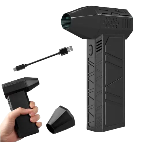 Акумуляторний турбінний вентилятор — Mini Jet Fan ZY7400-SE - фото 5