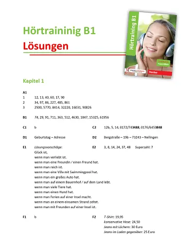 Hоrtraining B1. Zertifikat B1 - Modul Hören - фото 2