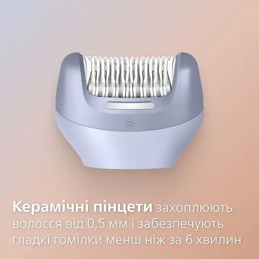 Епілятор Philips Series 8000 дисковий білий (BRE708/00) - фото 7