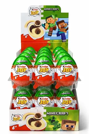 Набор Kinder Joy 36 шт Киндер Minecraft Майнкрафт по 20 г - фото 3