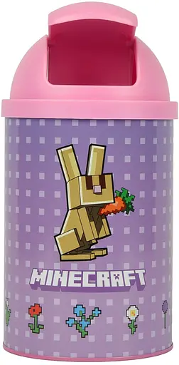 Настільний контейнер для сміття Yes Minecraft Spring металевий 10х18 см (708570) - фото 2