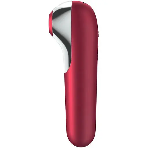 Смарт-вибратор и вакуумный стимулятор 2в1 Satisfyer Dual Love Pink - фото 3