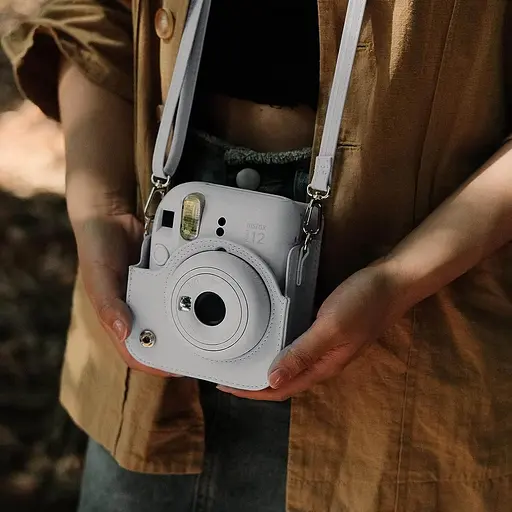 Набор камера Fujifilm Instax Mini 12, Фотобумага 100 шт, Чехол, Фотоальбом 108 фото Белый - фото 7