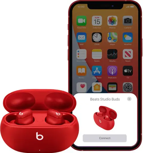 Навушники Beats by Dr. Dre Studio Buds Red (MJ503) [97499] - фото 3