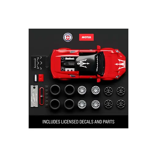 Конструктор Mattel Brick Shop Hot Wheels Speed Maserati 250 деталей (JFR90) - фото 3