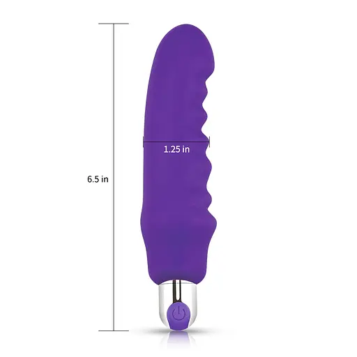 Вібратор Lovetoy Rechargeable IJOY Silicone Waver 16.5 см фіолетовий - фото 7