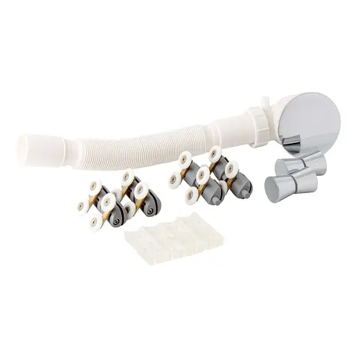 Душевой бокс Lidz Tani SB90x90.SAT.LOW.FR Frost, Хром матовый, матовый, хром матовый - фото 10